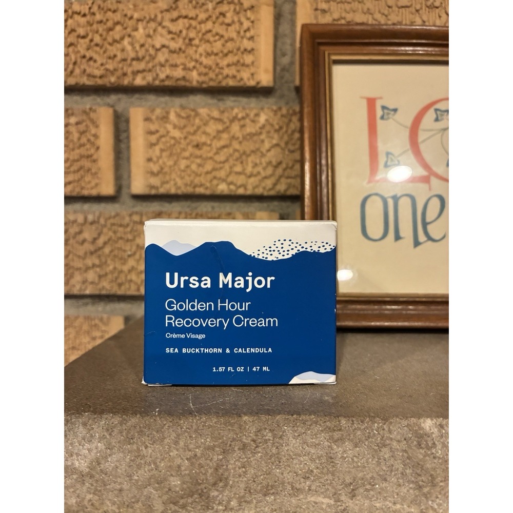 Ursa Major Golden Hour Face Moisturizer Vegan Recovery Cream Daily 1.57 oz
